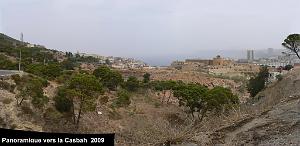 ORAN 2009 Pano vers la Casbah 